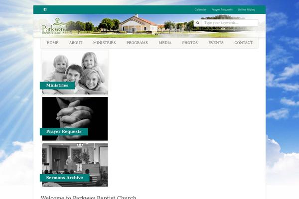 NativeChurch theme site design template sample