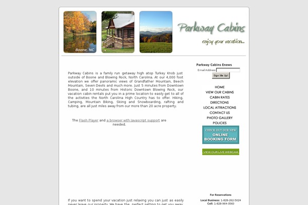 Default theme site design template sample