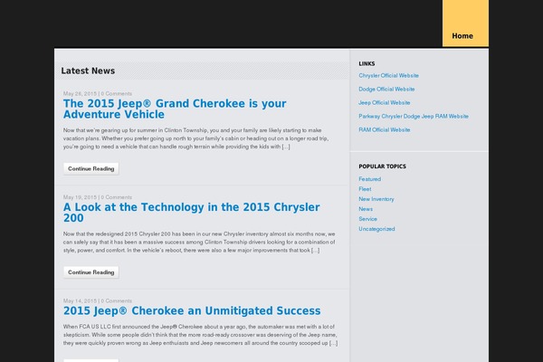 Delicious Magazine theme site design template sample