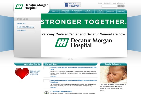 parkwaymedicalcenter.com site used Hospital