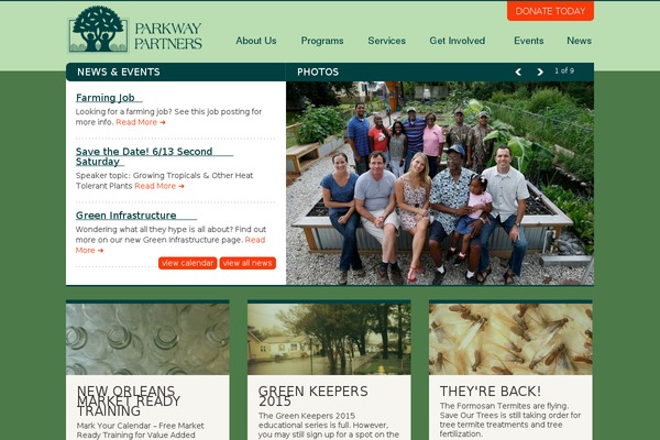 parkwaypartnersnola.org site used Parkway
