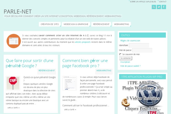 parle-net.com site used Parabolachild