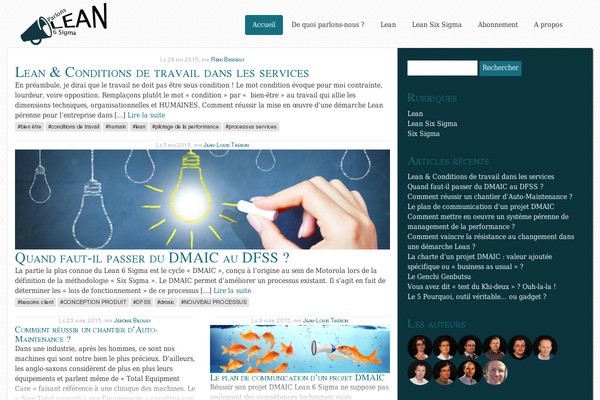 parlonslean.com site used Parlonslean