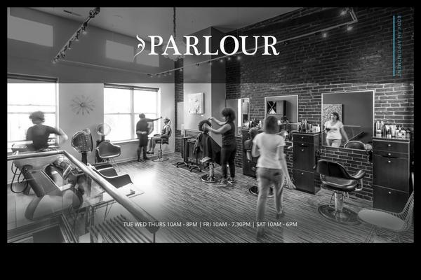 Parlour theme site design template sample