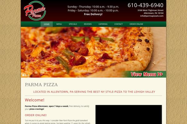 parmapizzalv.com site used Winfield