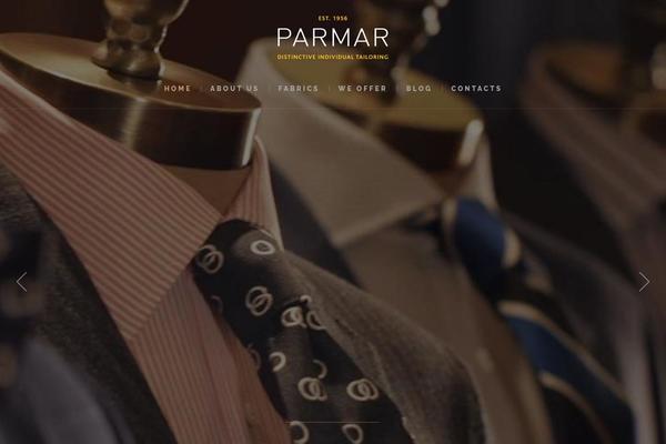 Petermason theme site design template sample