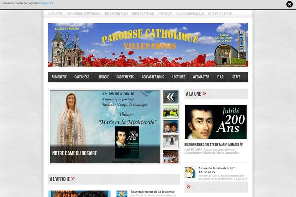 Site using Easy Heads Up Bar plugin