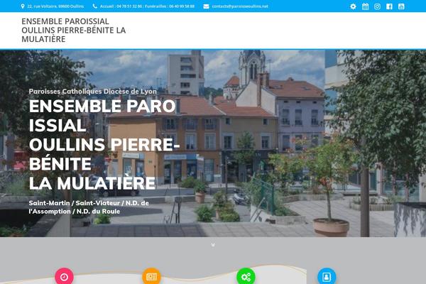 Mesmerize-pro theme site design template sample