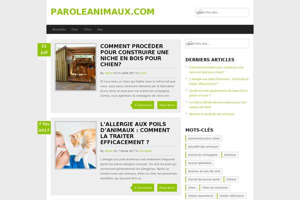 GreenChili theme site design template sample
