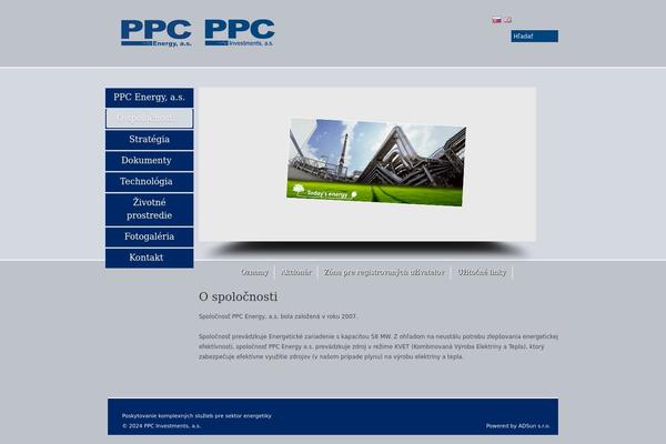 Oxygen theme site design template sample