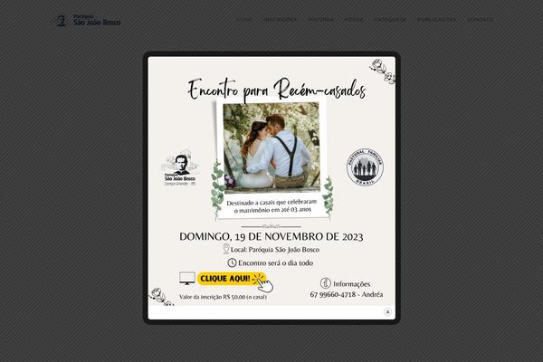 paroquiasaojoaobosco.com.br site used Blessing