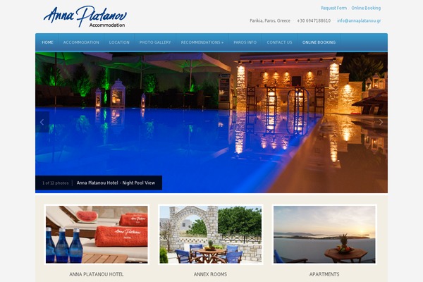 Leonardo theme site design template sample