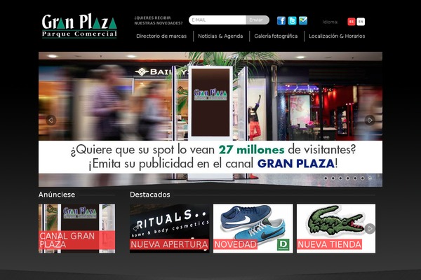 Mall theme site design template sample