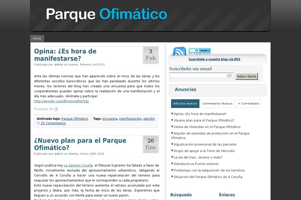 parqueofimatico.com site used Lightbreaker