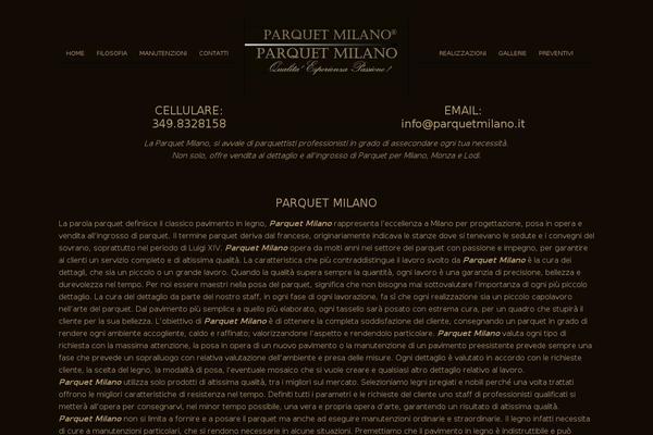 Elegance theme site design template sample