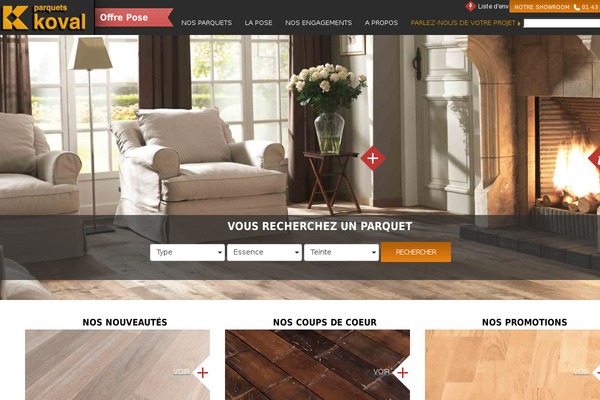 parquets-koval.com site used Covoiture