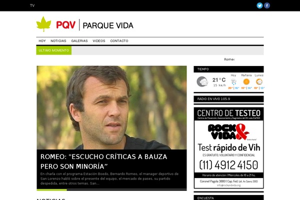 Site using Google Plus Widget plugin
