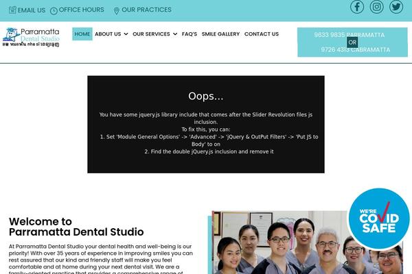 Site using Powerpack-elements plugin