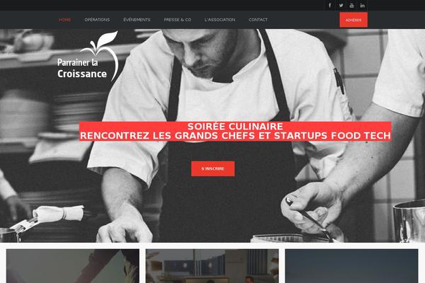 Dunamis theme site design template sample