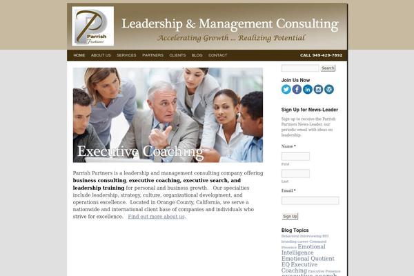 Site using WordPress Content Slide plugin