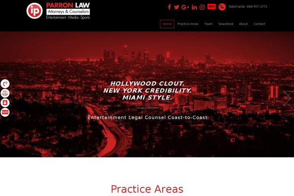 Lawyers theme site design template sample
