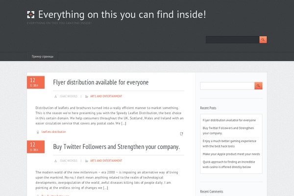 Modern Multipurpose theme site design template sample