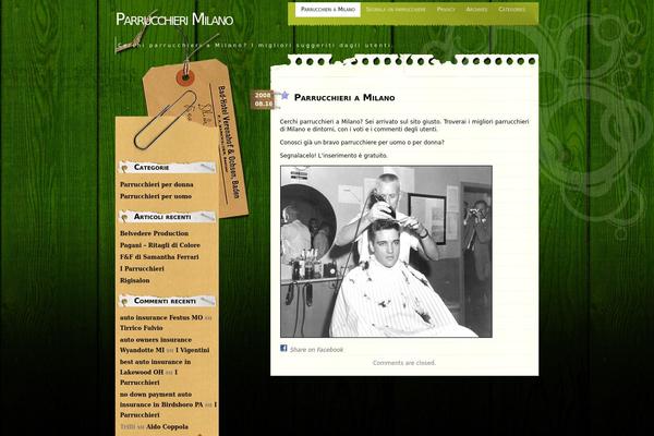 Comment Central theme site design template sample