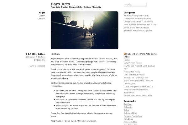 Emptiness theme site design template sample