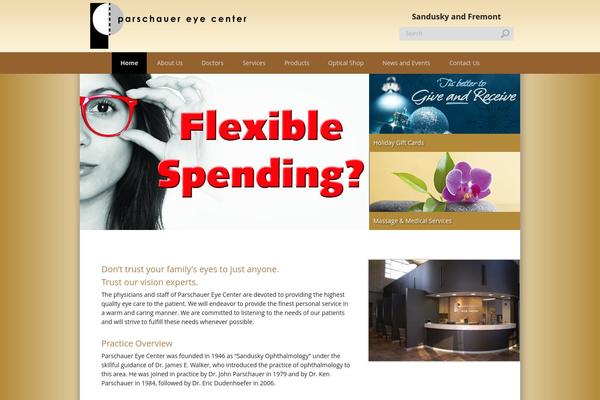 parschauer.com site used Parschauer-eye-center
