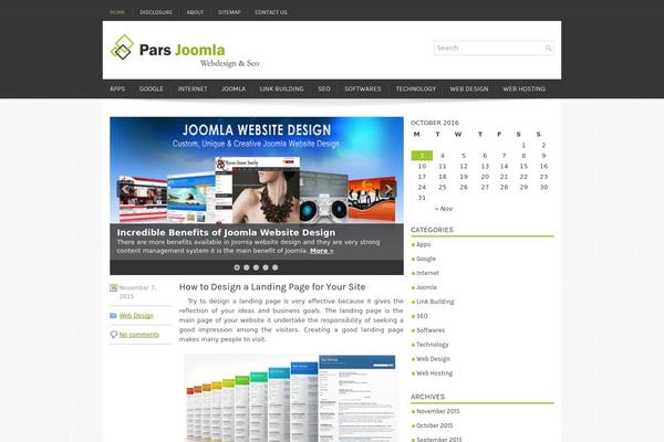 parsjoomla.com site used Elog