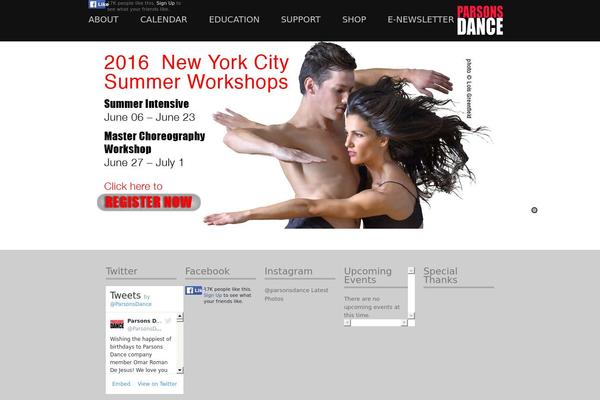 Vision theme site design template sample