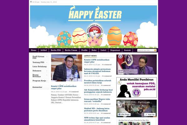 Forester theme site design template sample