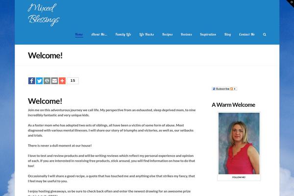Site using Blog Manager Light plugin