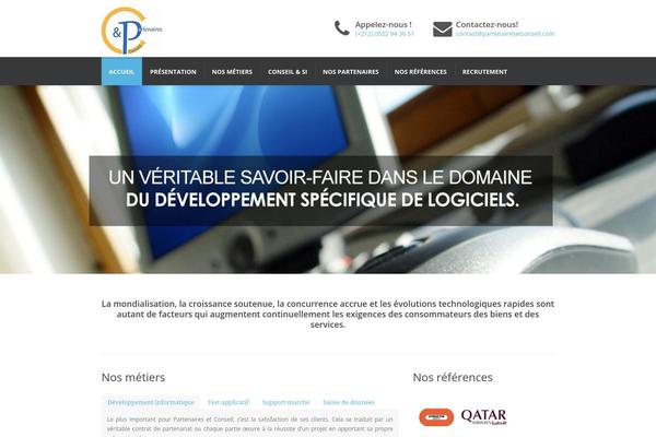 Site using Simple Contact Info plugin