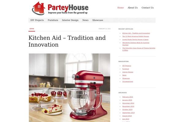 parteyhouse.com site used Balance