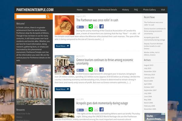 Alpha Forte theme site design template sample