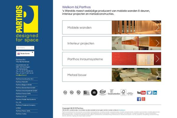 parthos.com site used Parthos