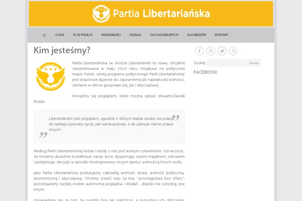 partialibertarianska.org site used Boost-biz