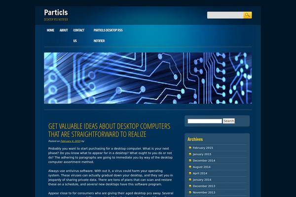 Online Marketer theme site design template sample