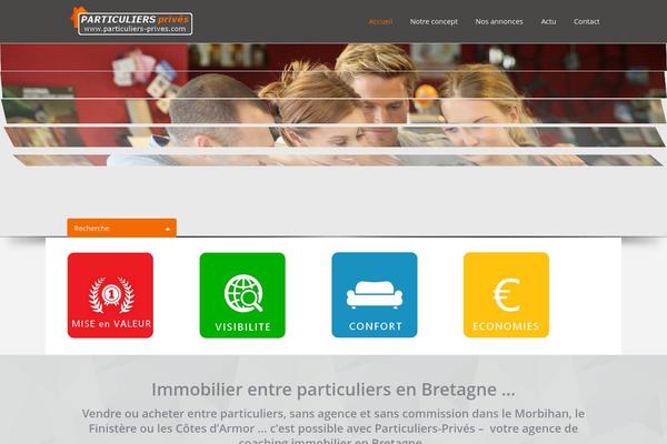 WP Residence theme site design template sample