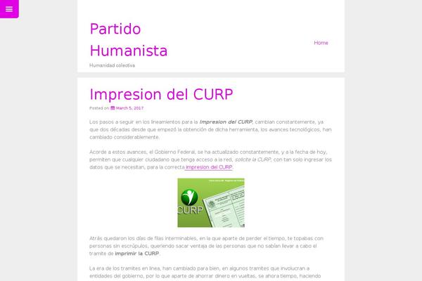 Just Write theme site design template sample