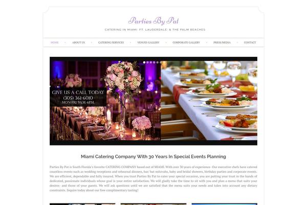 Sugar & Spice pro theme site design template sample