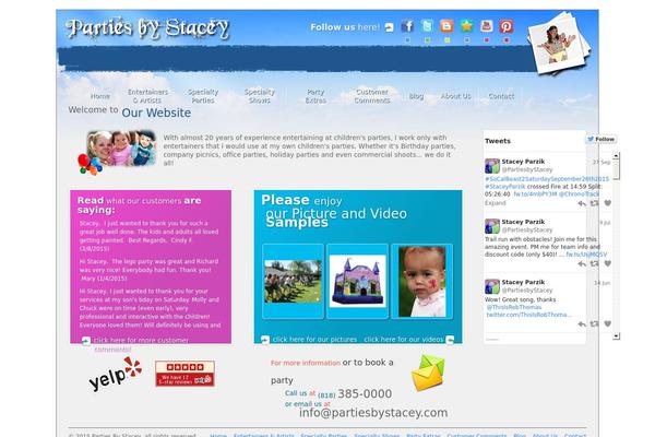 Pbs theme site design template sample