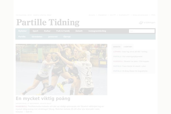 partilletidning.se site used Wmmedia