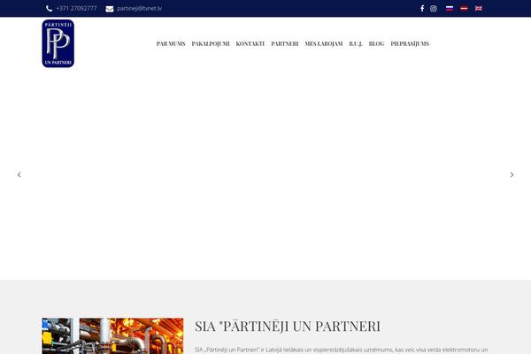 partineji.lv site used Greenlawn