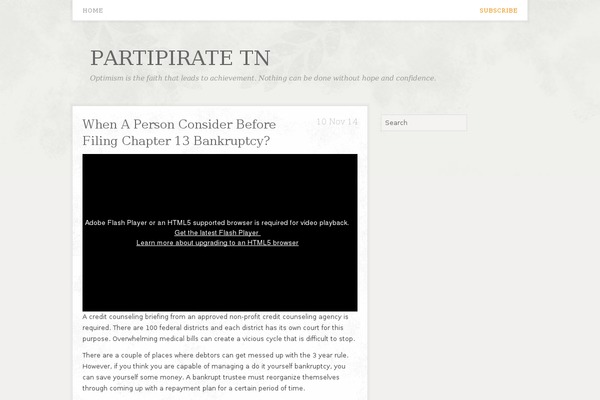 Tribune theme site design template sample