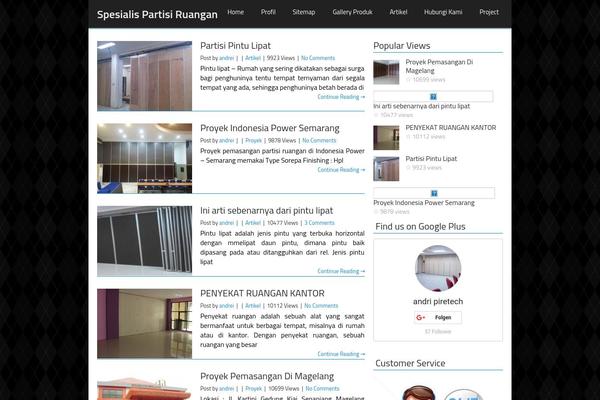 partisiruangan.net site used Nichesmart