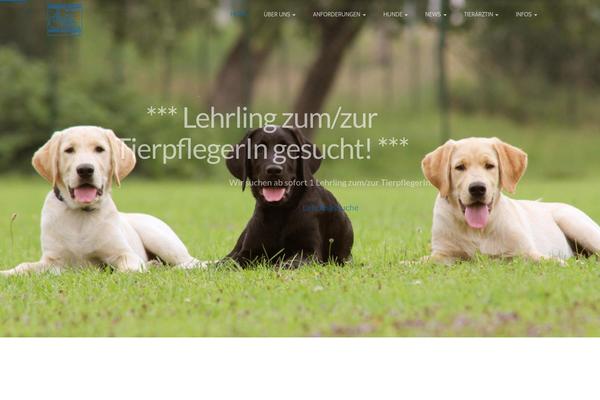 PetCare theme site design template sample