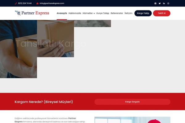 Bauer theme site design template sample