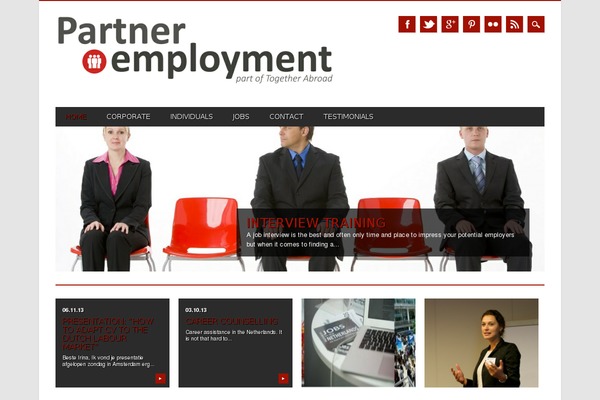Magazino theme site design template sample